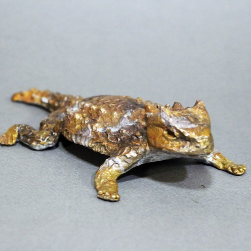 FL149 Horny Toad $950 at Hunter Wolff Gallery
